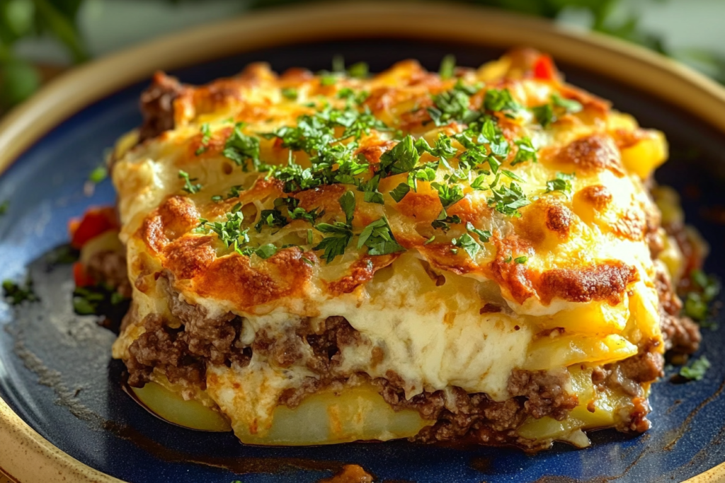 Hamburger Potato Casserole