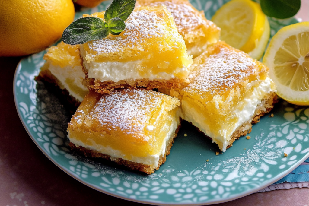 Lemon Cream Cheese Bars