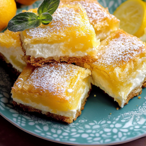 Lemon Cream Cheese Bars