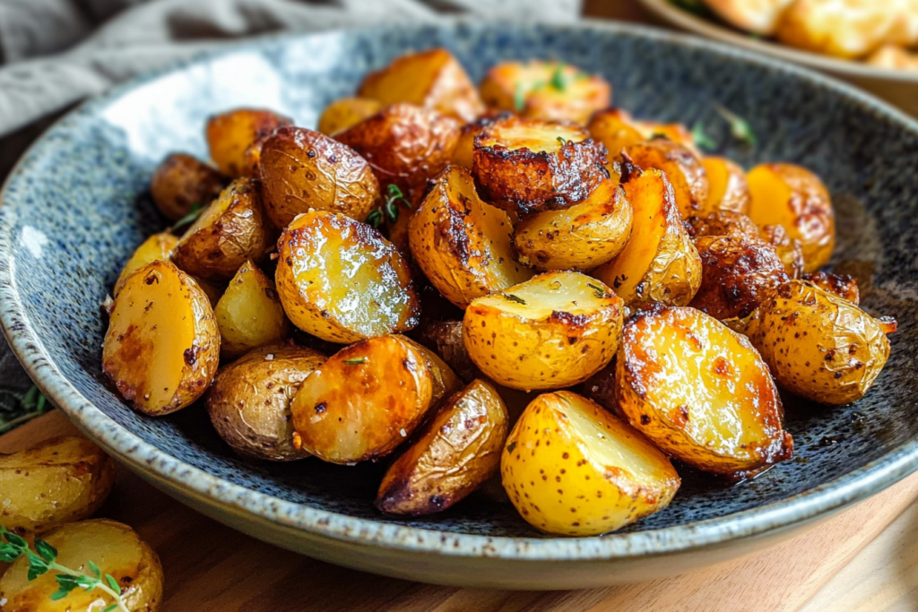 Garlic Butter Roasted Potatoes