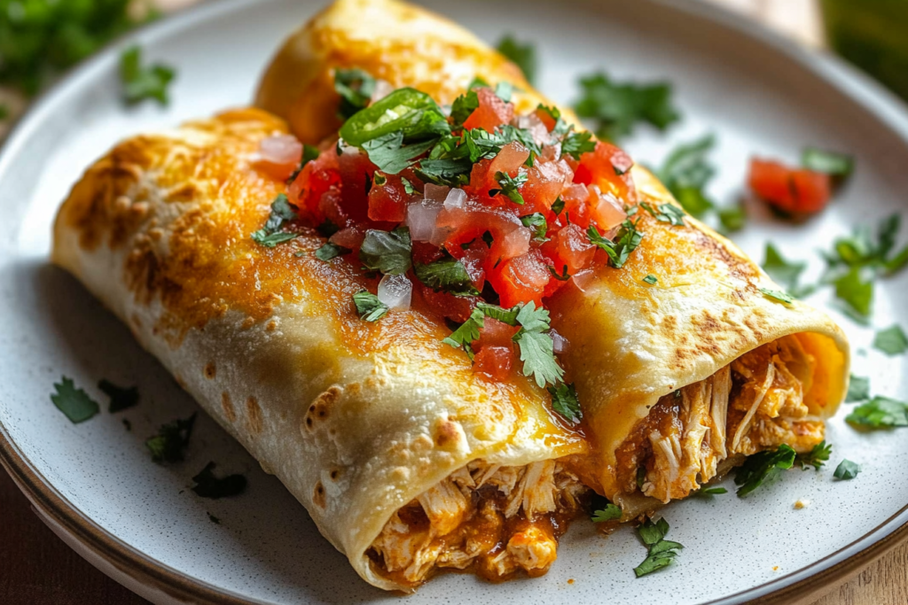 Chicken Chimichangas Recipe