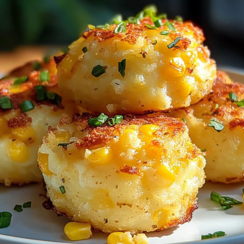 Cheddar Corn Potato Bites