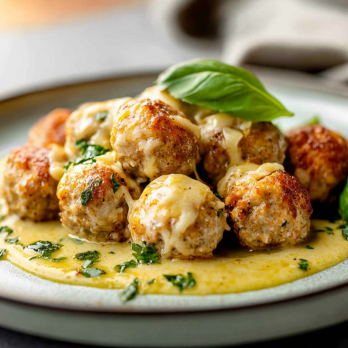 Chicken Parm Meatballs