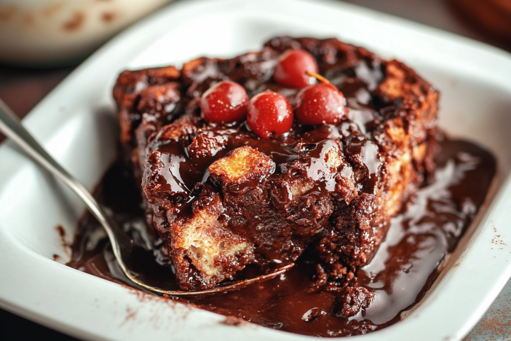 Easy Chocolate Bread Pudding