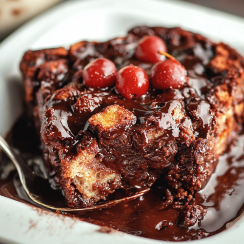Easy Chocolate Bread Pudding