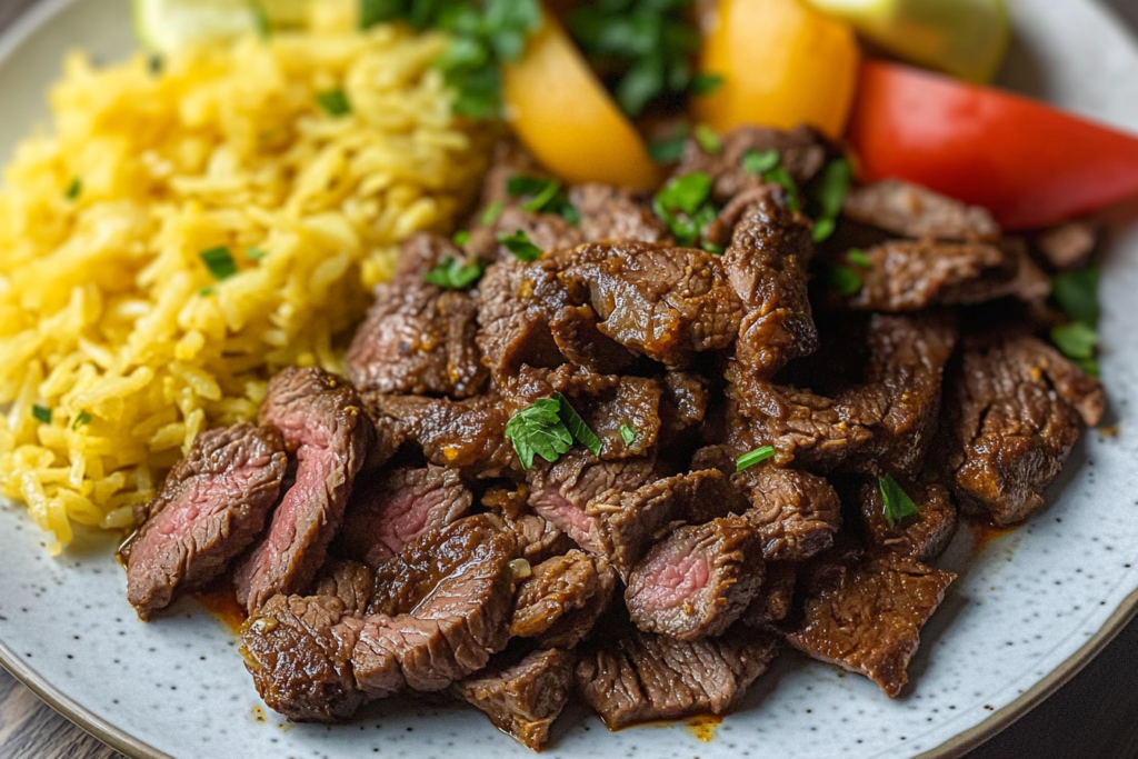 Easy Homemade Sirloin Beef Shawarma
