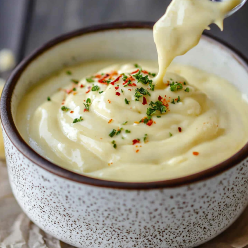 Vegan White Cheese Sauce Recipe