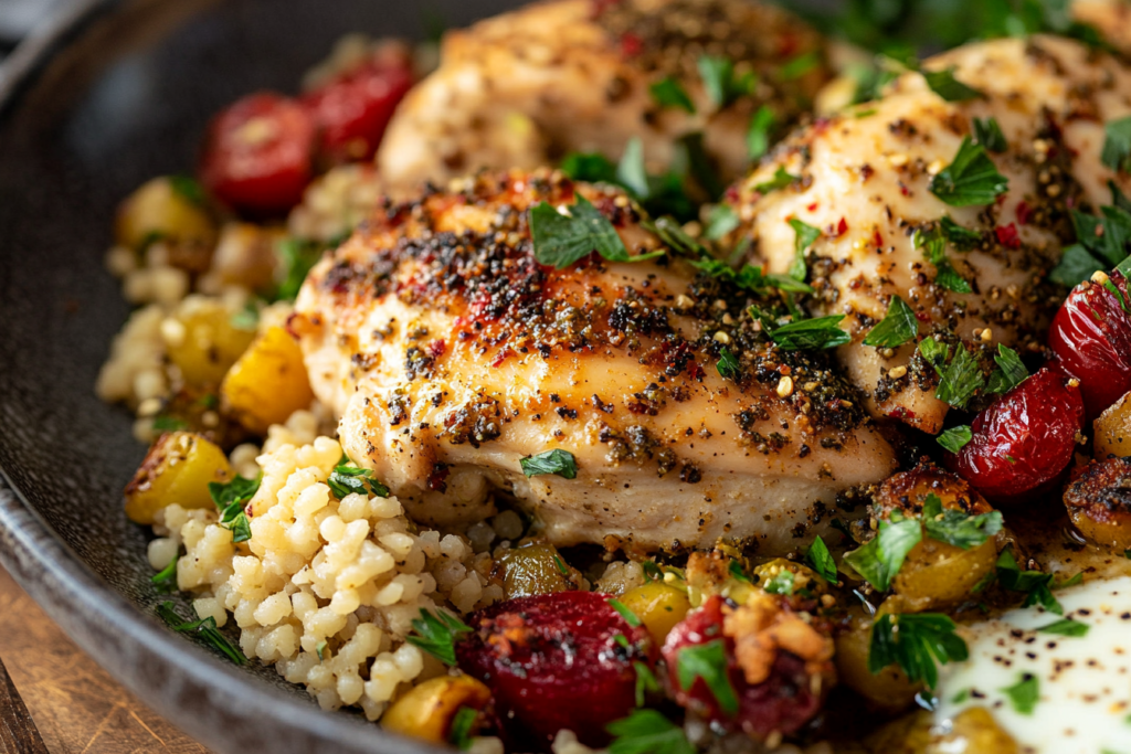 Baked Zaatar Yogurt Chicken