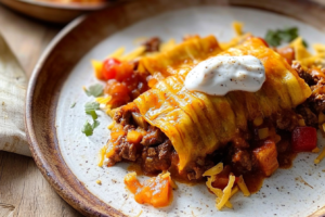 Skillet Beef Tamales