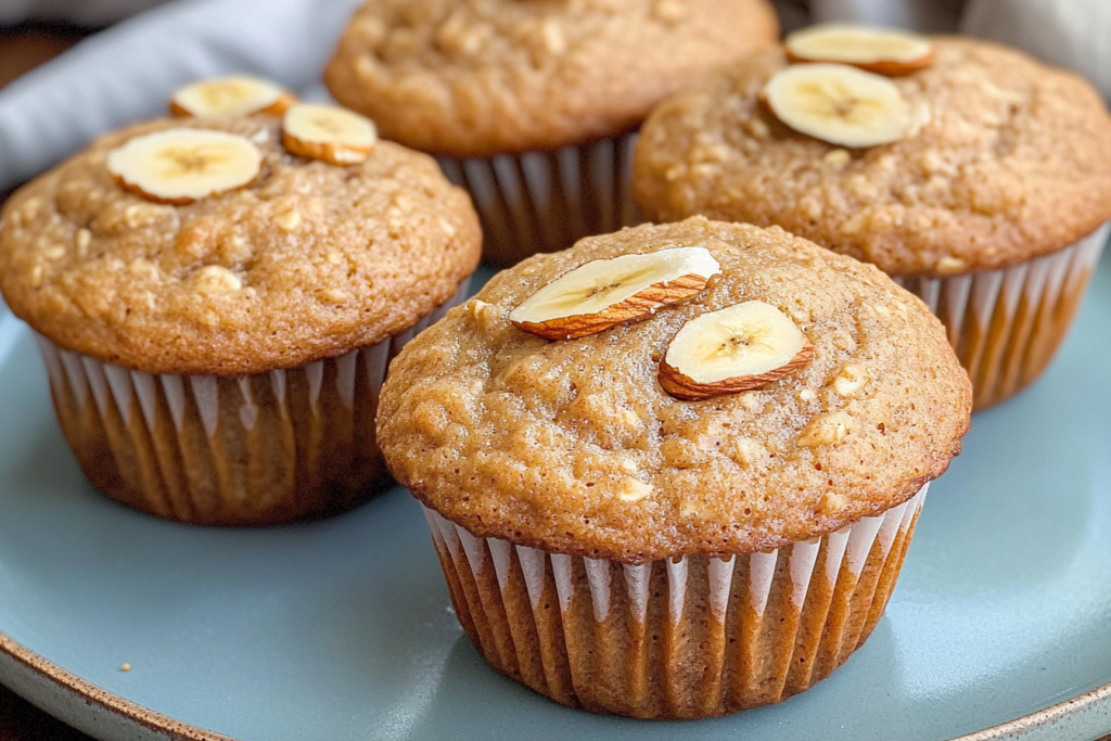 Gluten-Free Banana Oat Muffins