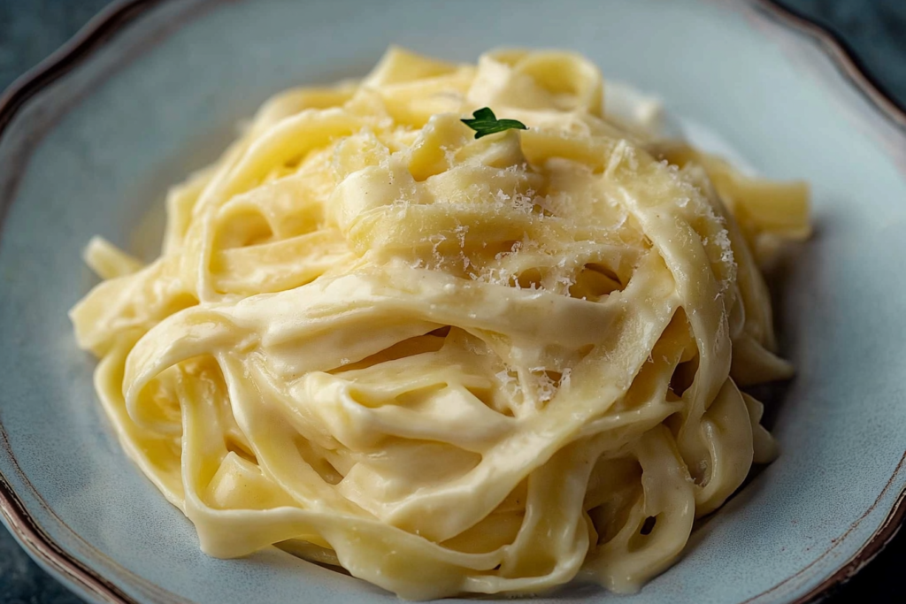 Fettuccine Alfredo (No Cream)