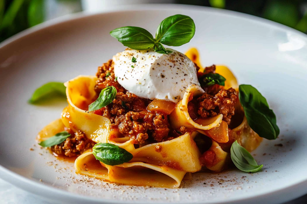 Tagliatelle Bolognese