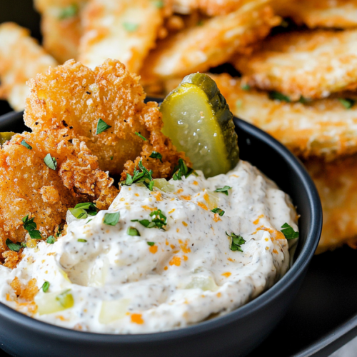 Fried Pickle Ranch Dip
