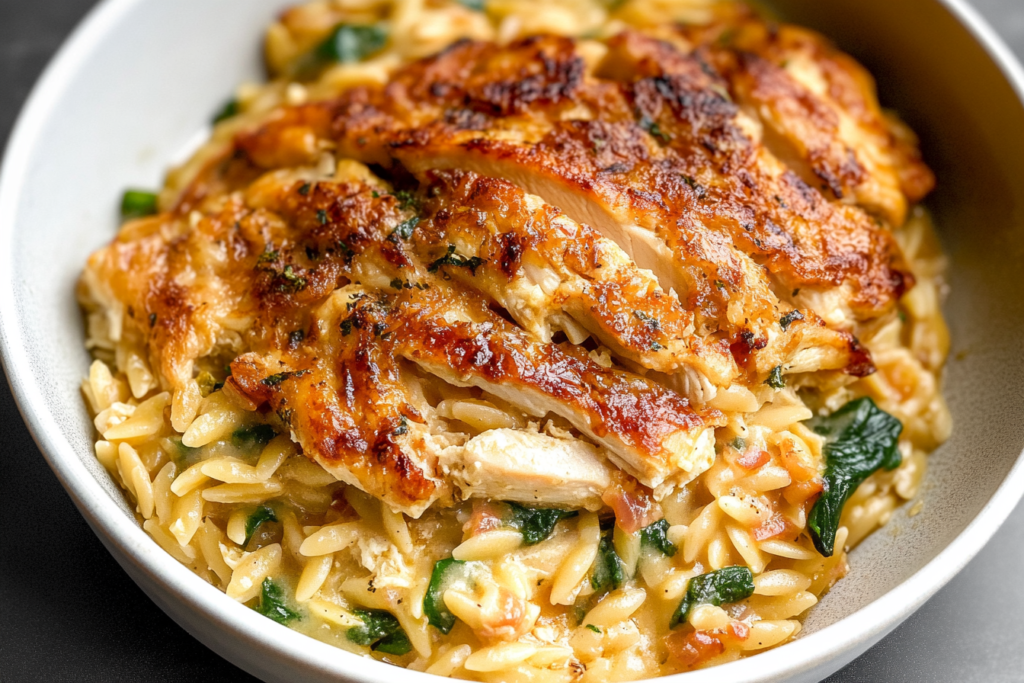 Monterey Chicken One-Pan Orzo