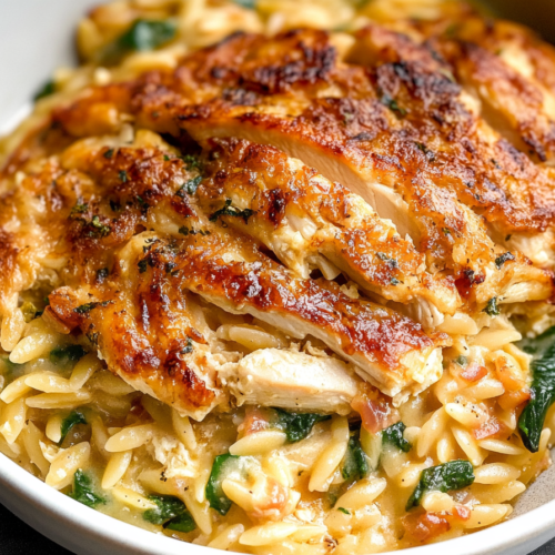 Monterey Chicken One-Pan Orzo