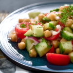 Chickpea Cucumber Salad