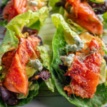 Smoked Salmon Caesar Wraps