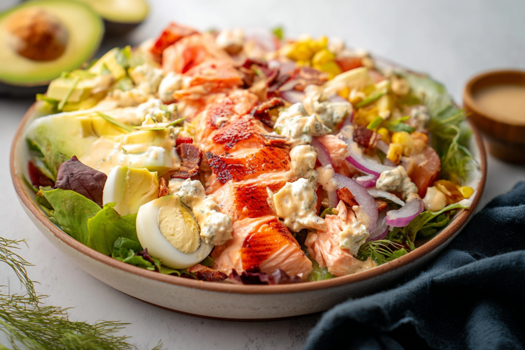 Salmon Cobb Salad