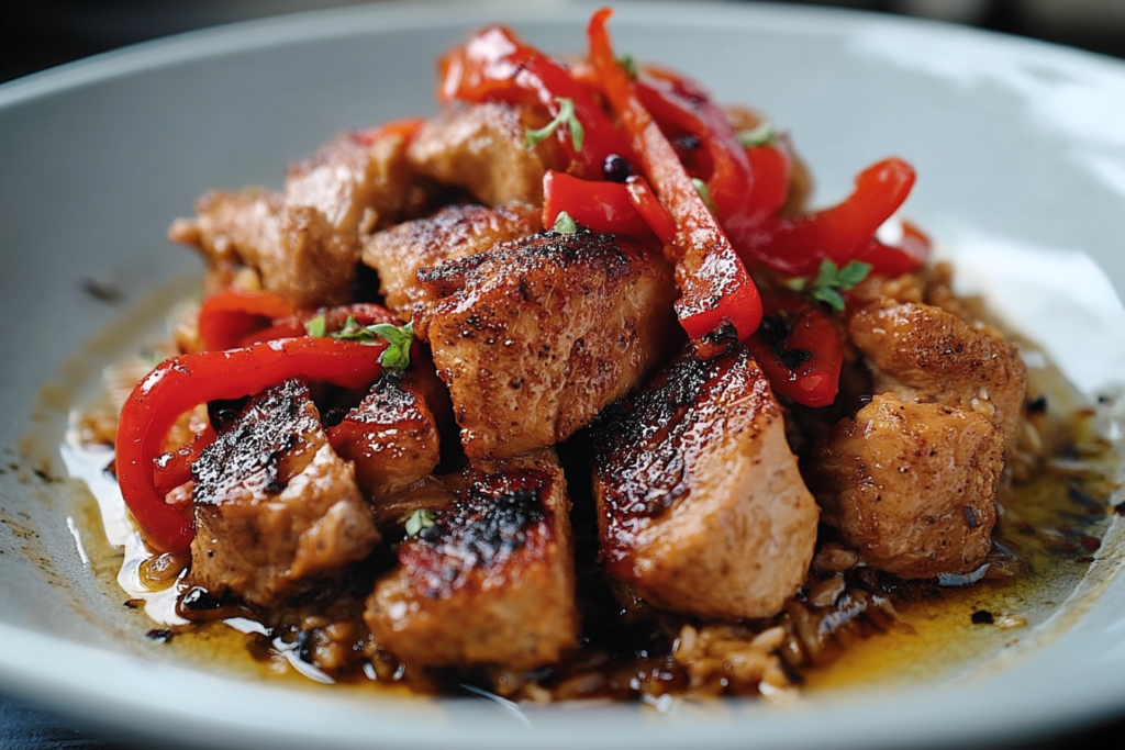 One-Pot Black Pepper Chicken