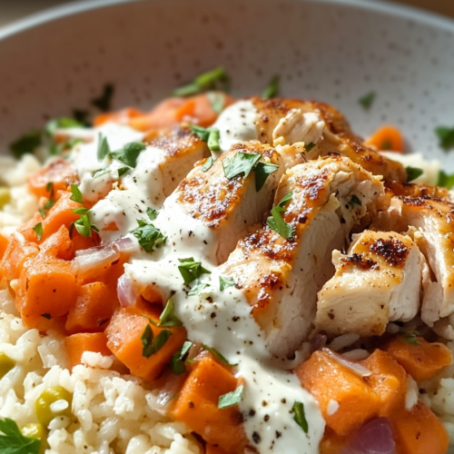 Tandoori Chicken over Rice