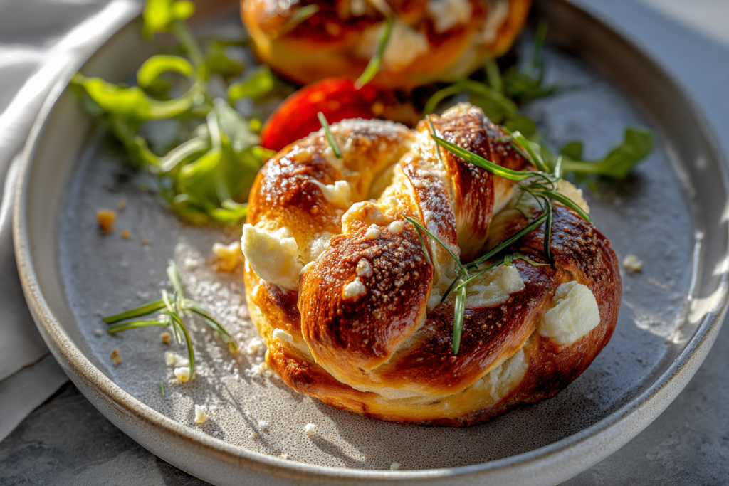 Mozzarella Stuffed Soft Pretzels
