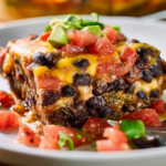 Southwestern Black Bean Casserole