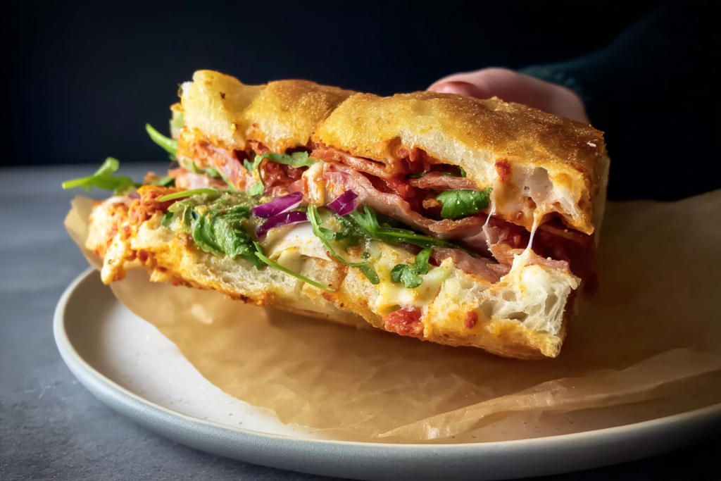 Caesaroni Pizza Sandwich