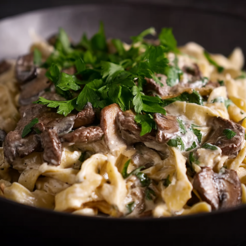 Beef Mushroom Stroganoff