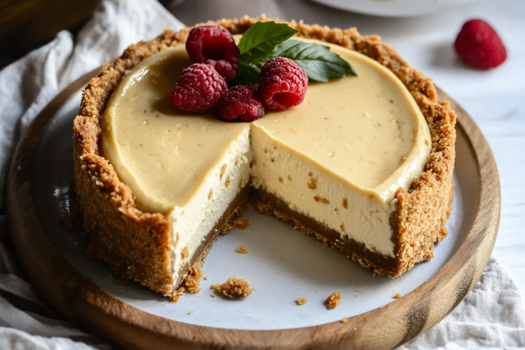 Brown Butter Vanilla Bean Cheesecake