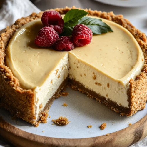 Brown Butter Vanilla Bean Cheesecake