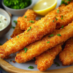 Homemade Salmon Fish Fingers