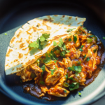 Cheesy Chipotle Adobo Chicken Quesadillas
