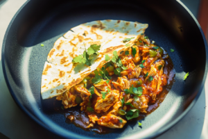 Cheesy Chipotle Adobo Chicken Quesadillas