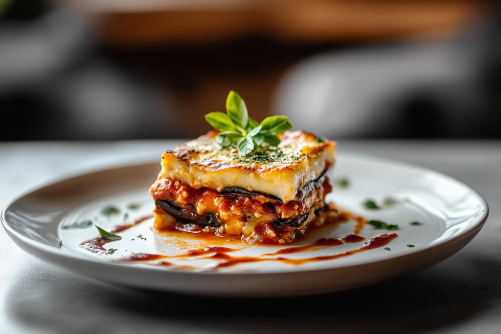 Classic Greek Eggplant Moussaka