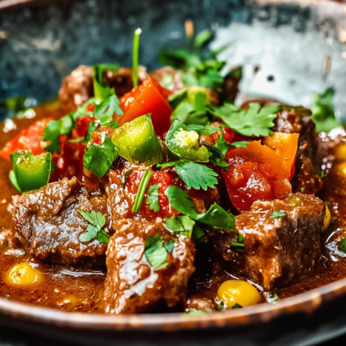 Crock Pot Carne Guisada (Mexican Beef Stew)