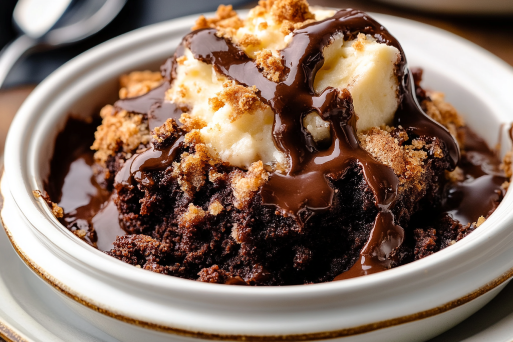Southern Chocolate Cobbler