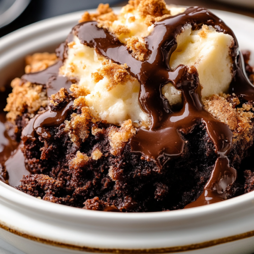 Southern Chocolate Cobbler