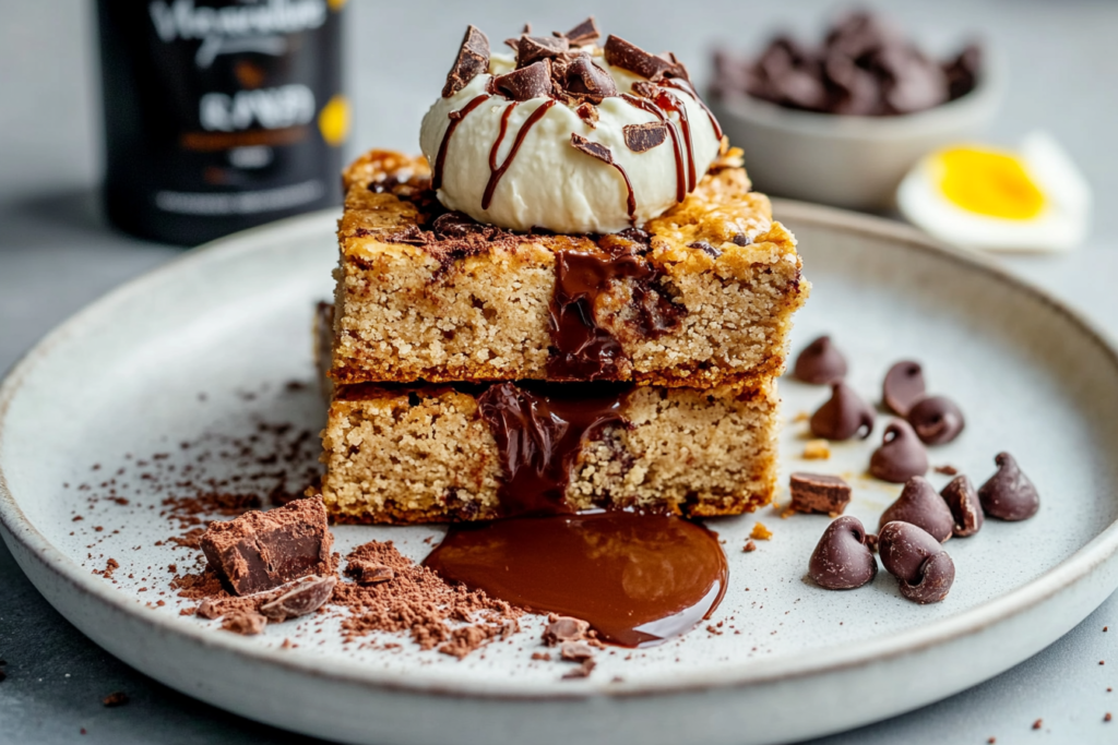 Vegan Chocolate Chip Blondies