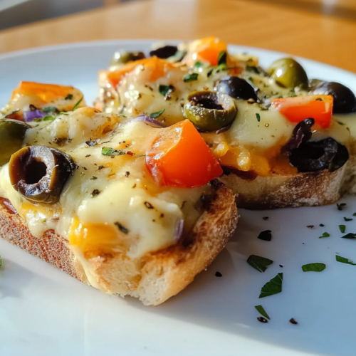 Olive Cheese Melts