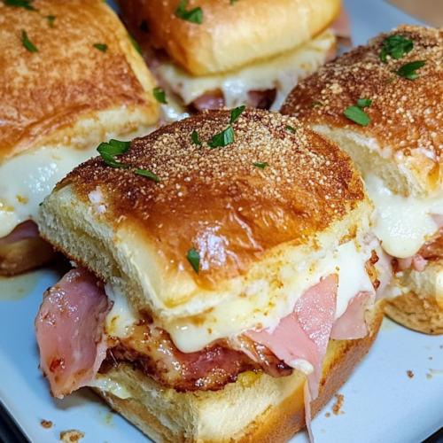 Croque Monsieur Sliders