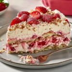 Strawberry Shortcake Ice Cream Cake