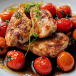 Balsamic Chicken and Tomatoes