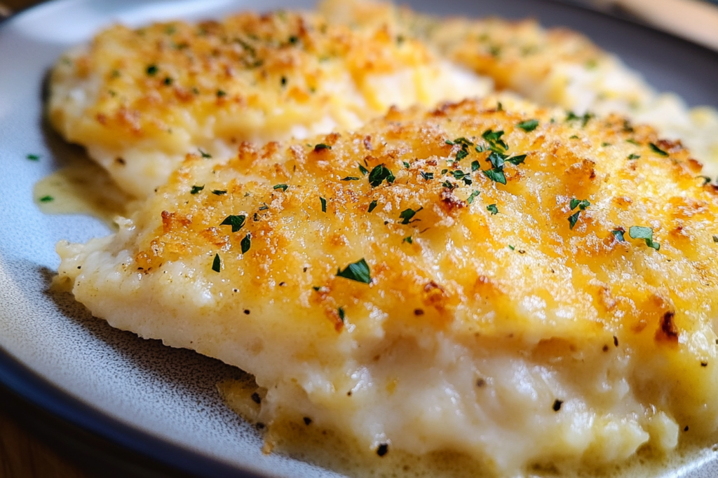 Buttery Cheesy Basa