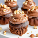 Nutella Hazelnut Cupcakes