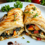 Savory Vegetable Strudel