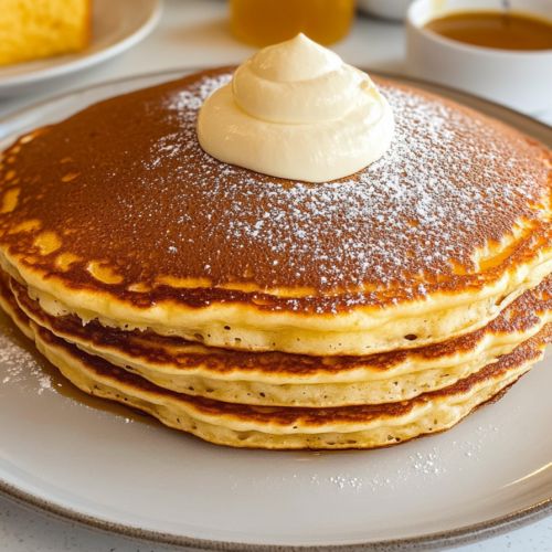 Fluffy Diner Pancakes