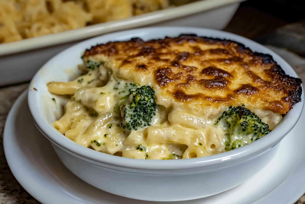 No-Boil Broccoli Pasta Bake