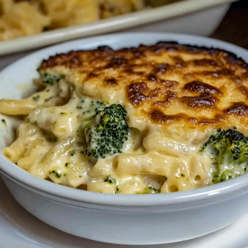 No-Boil Broccoli Pasta Bake